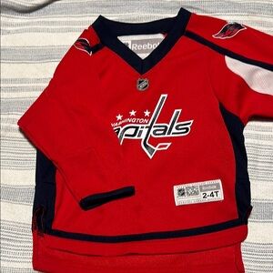 Reebok Kids Red Hockey Jersey